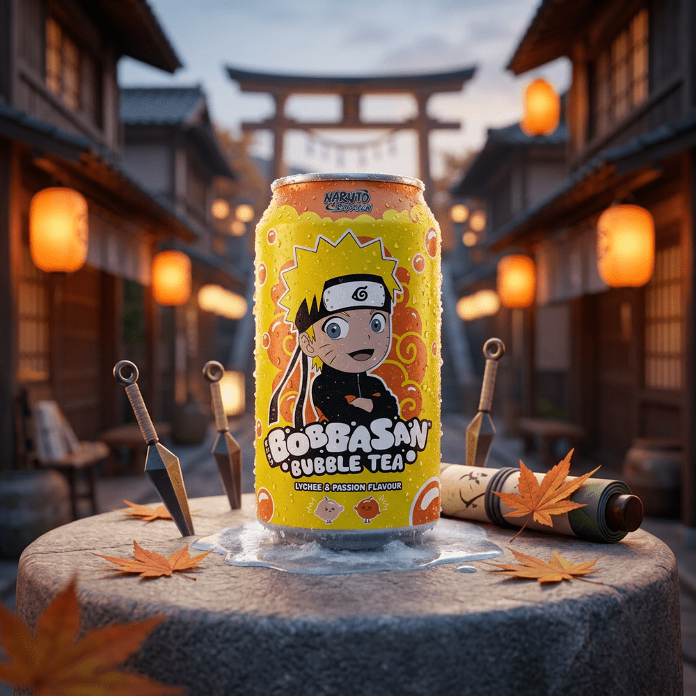 Naruto Bubble Tea Lychee & Passie