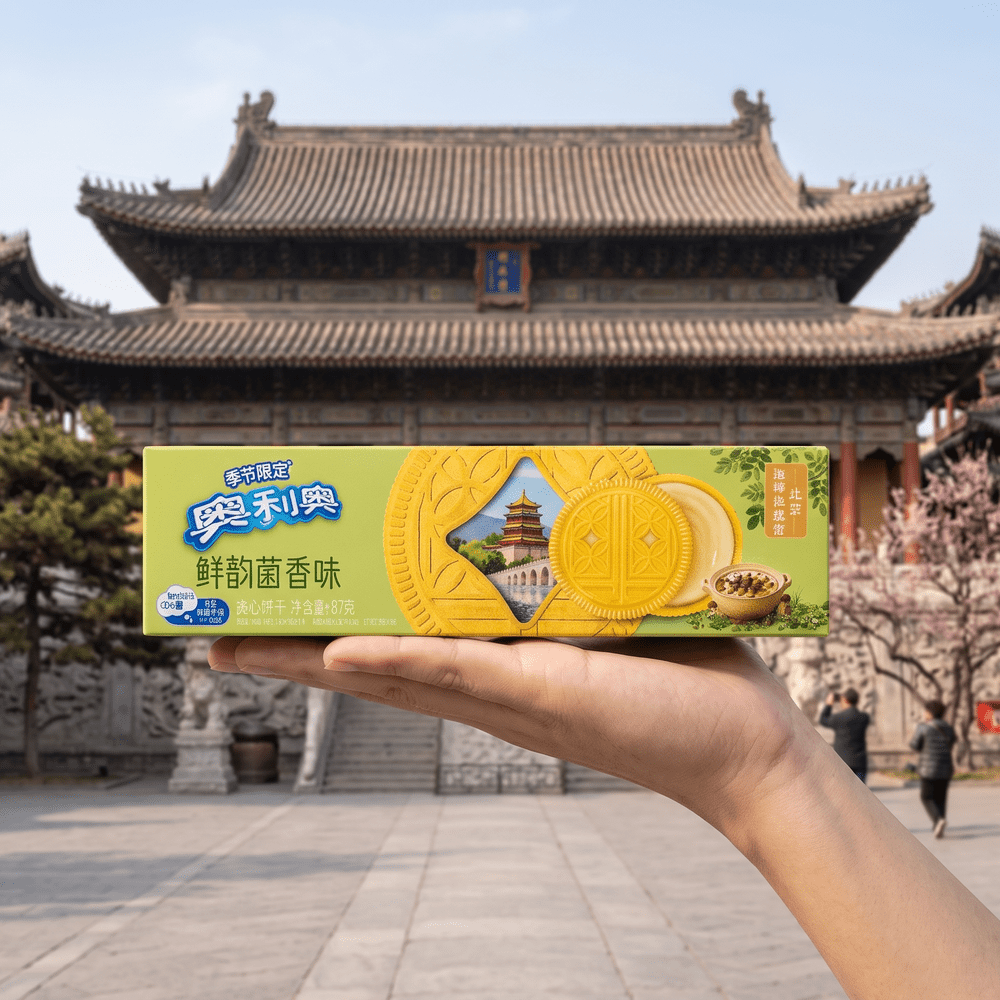 Oreo Spring Limited Edition Matsutake Kippensoep Smaak