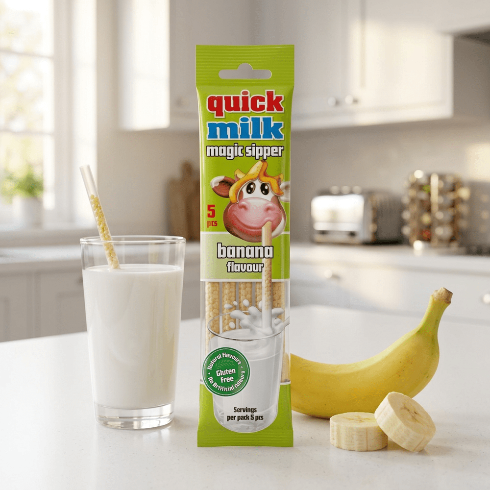 Quick Milk Magic Sipper Banana