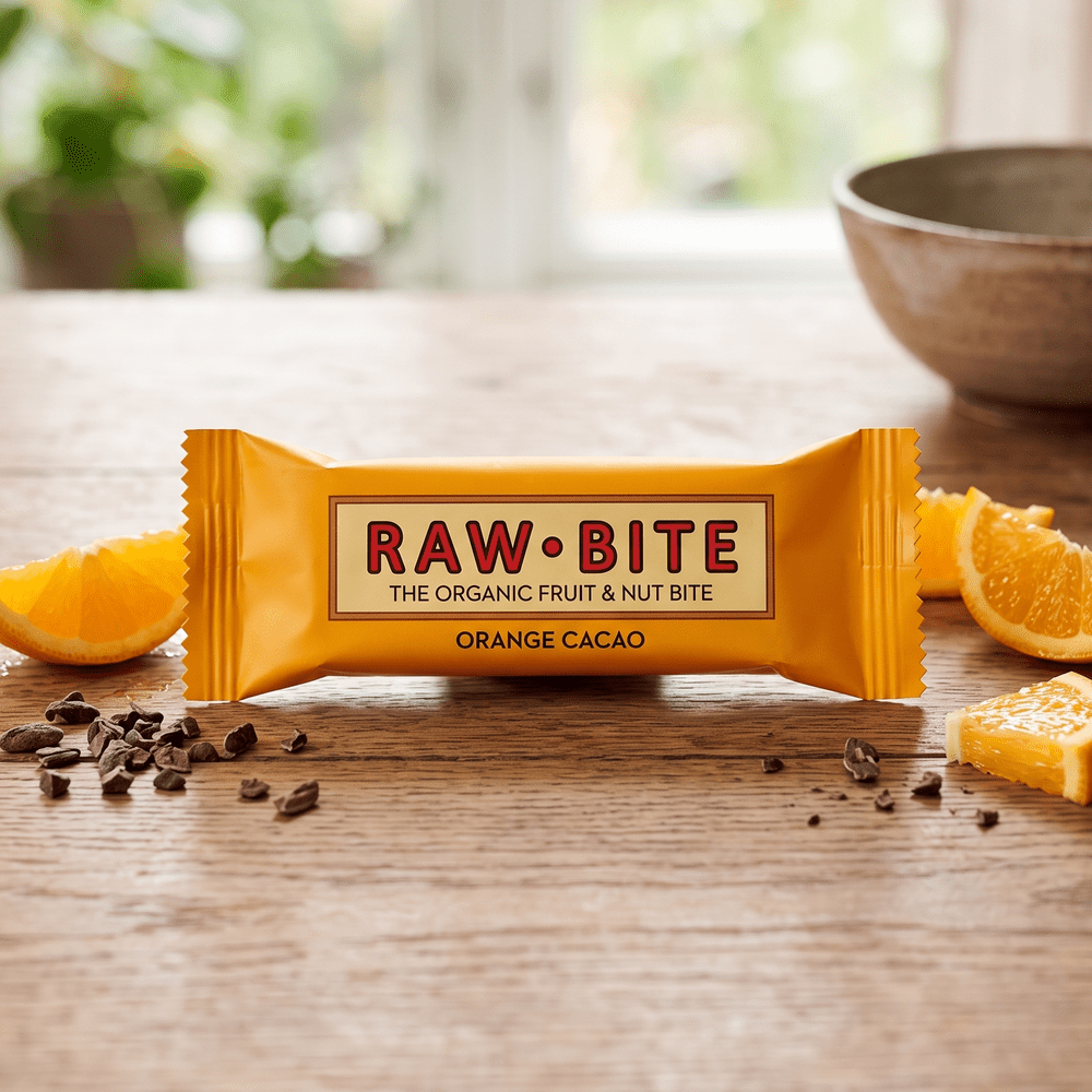 Rawbite Biologisch Fruit & Noten Sinaasappel Cacao