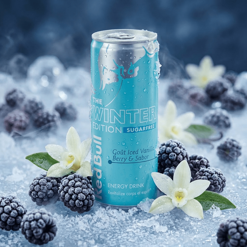 <tc>Red Bull</tc> Energiedrank Wintereditie Bevroren Braam &  Vanille