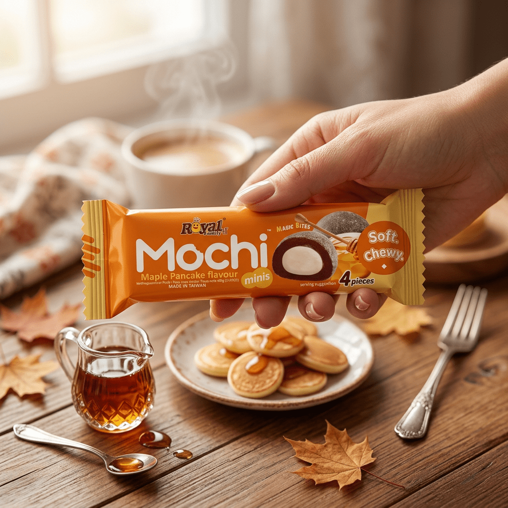 Koninklijke familie Mochi mini-esdoornpannenkoek