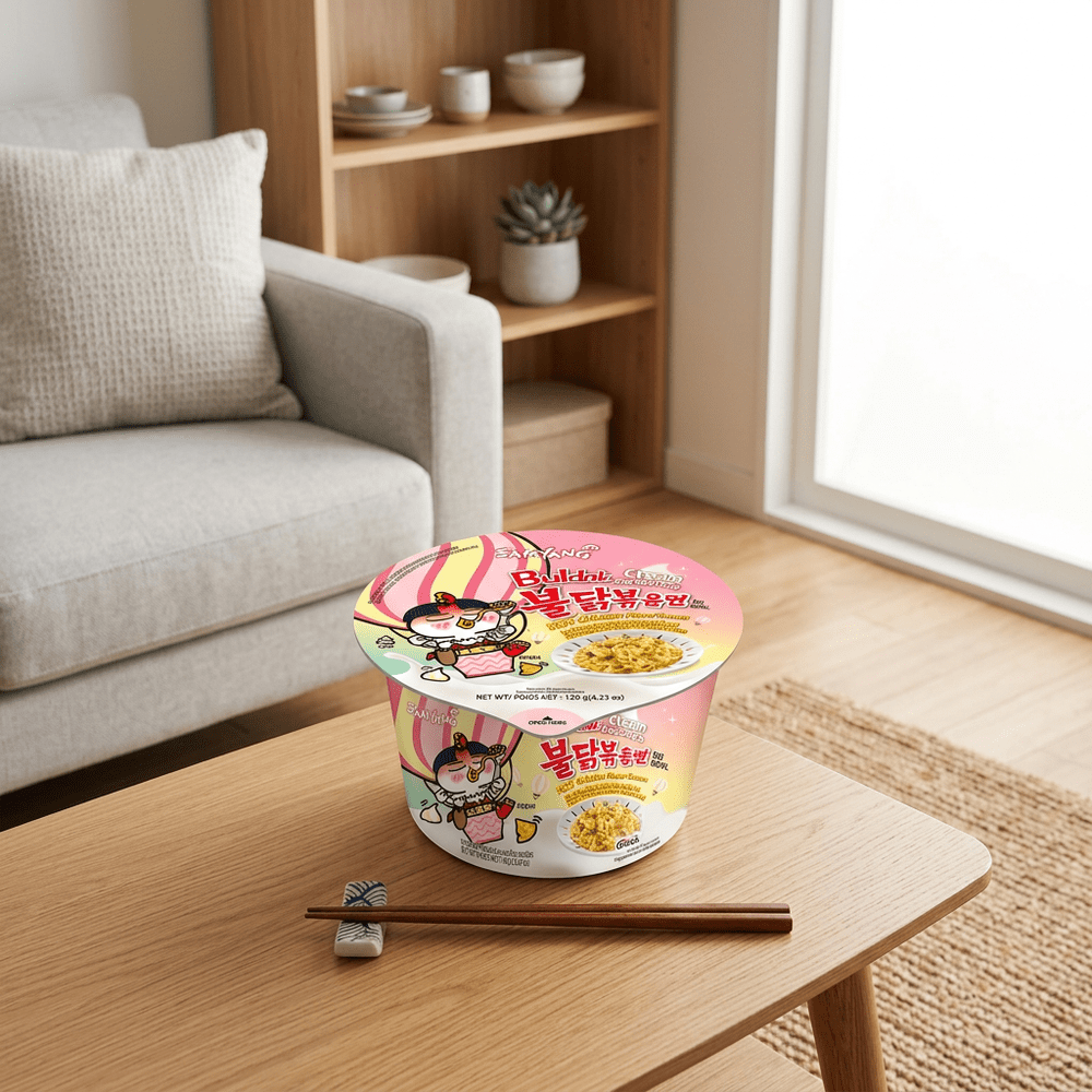 Samyang Ramen Bowl Hot Chicken Cream Carbo Groot