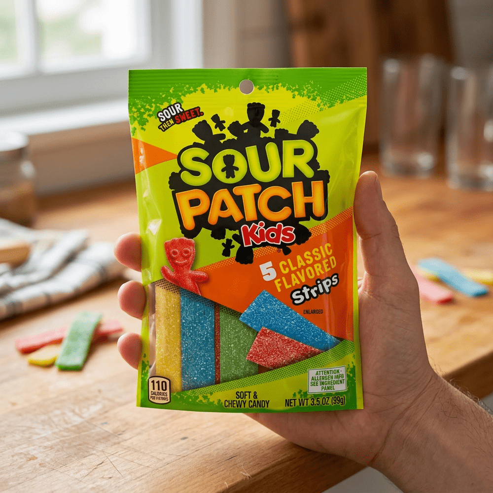 Sour Patch Kids Strips Classic Flavored
