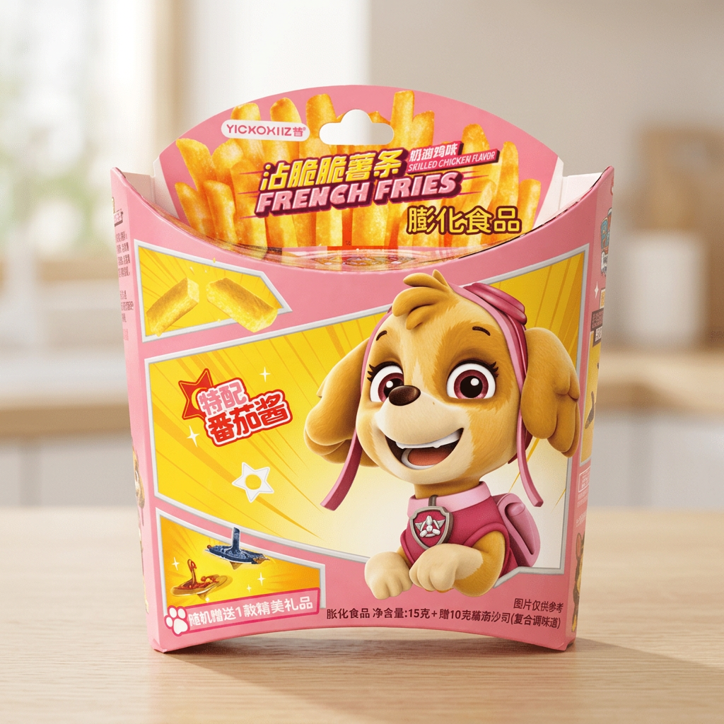 Yizhi Paw Patrol Crispy Fries Grilled Chicken Wing