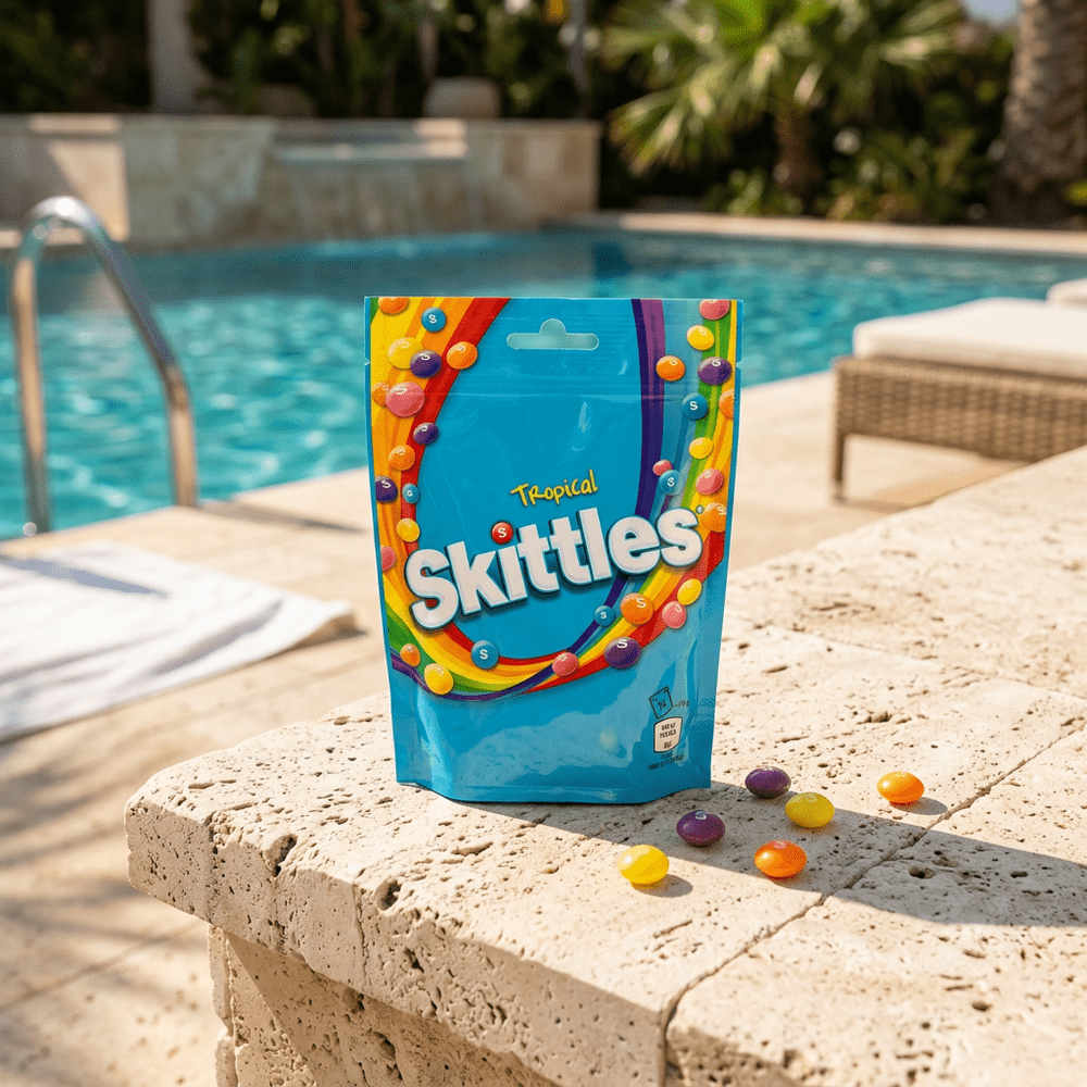Skittles Pouch Bag Tropical