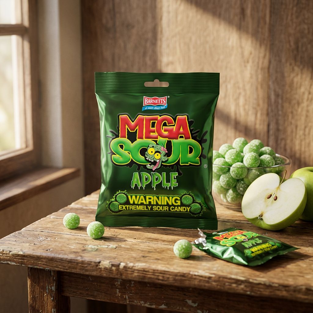 Barnetts Mega Sour Apple