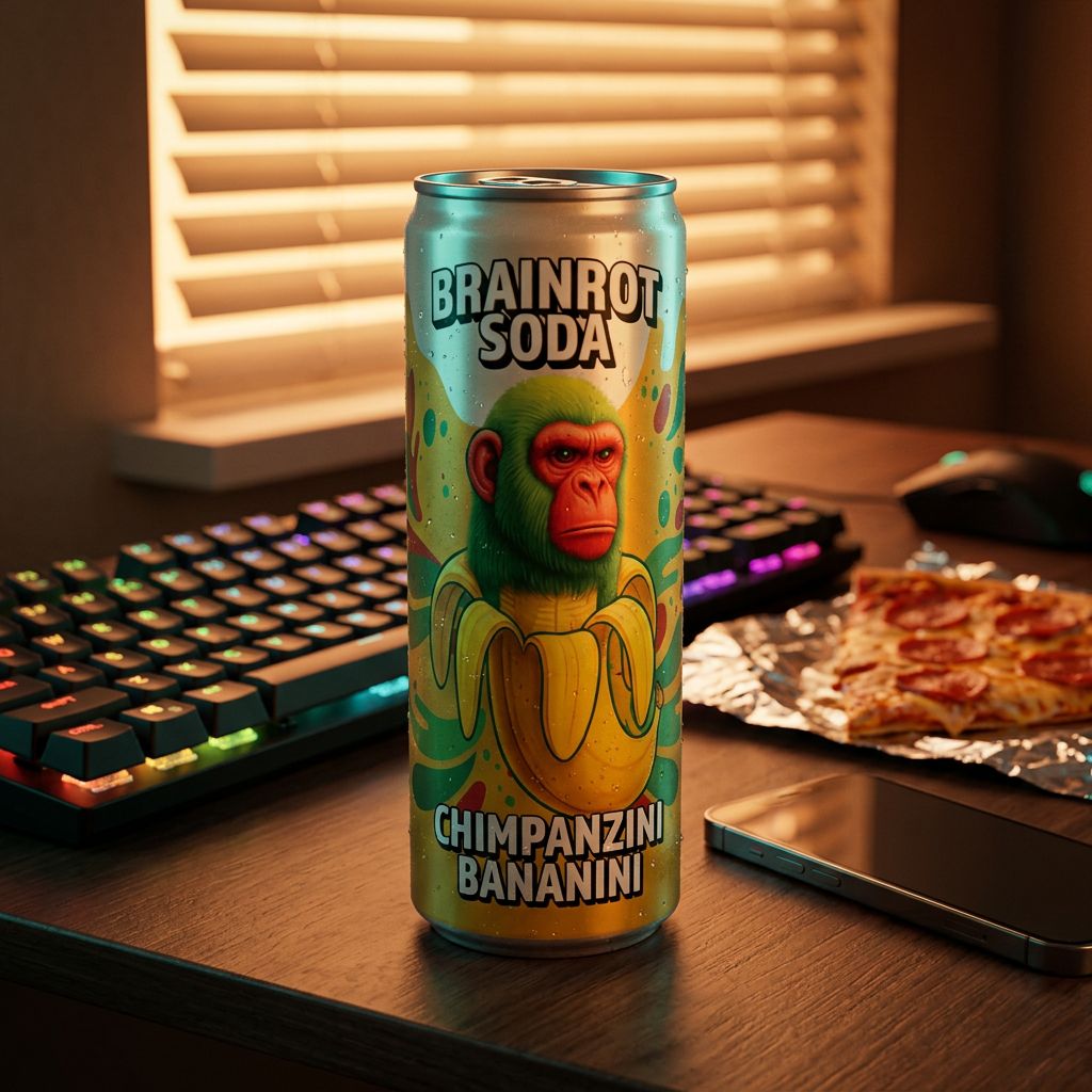 Brainrot Soda Chimpanzini Bananini