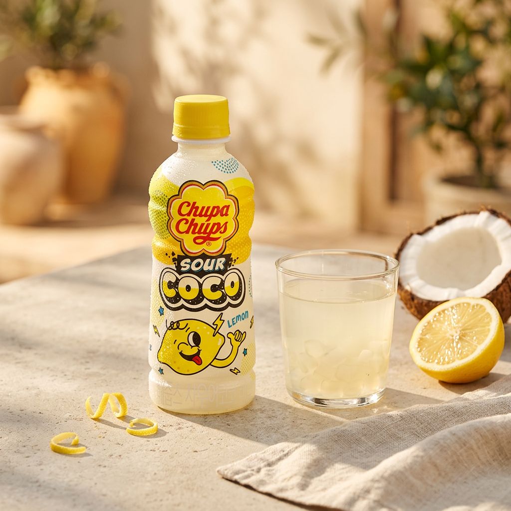 Chupa Chups Sour Coco Lemon