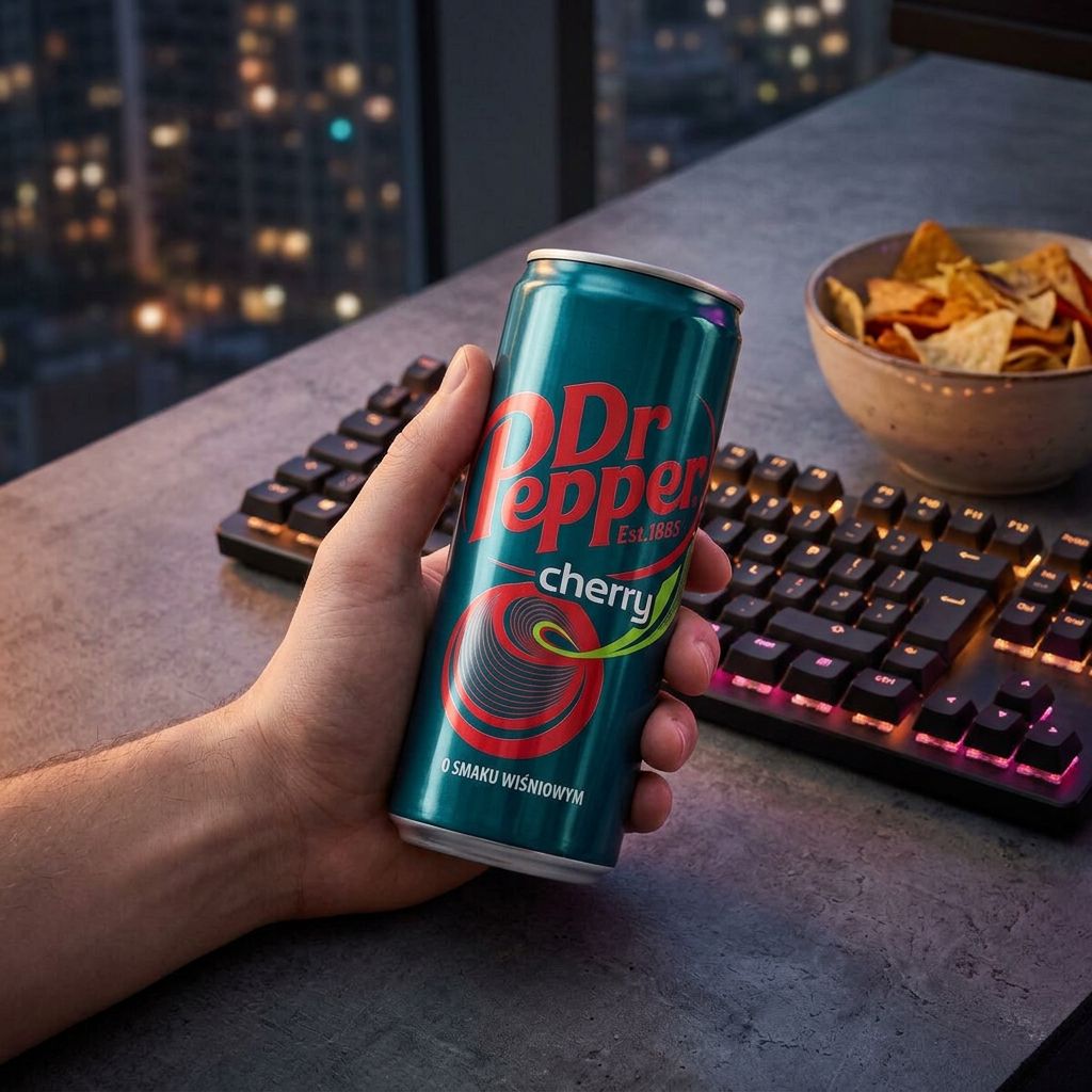 Dr Pepper Slim Can Cherry
