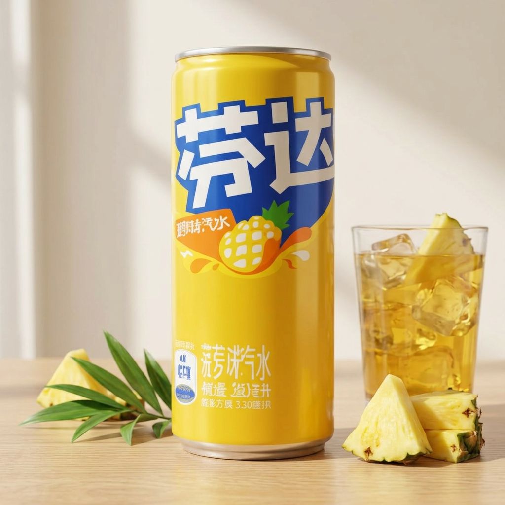 Fanta China Pineapple