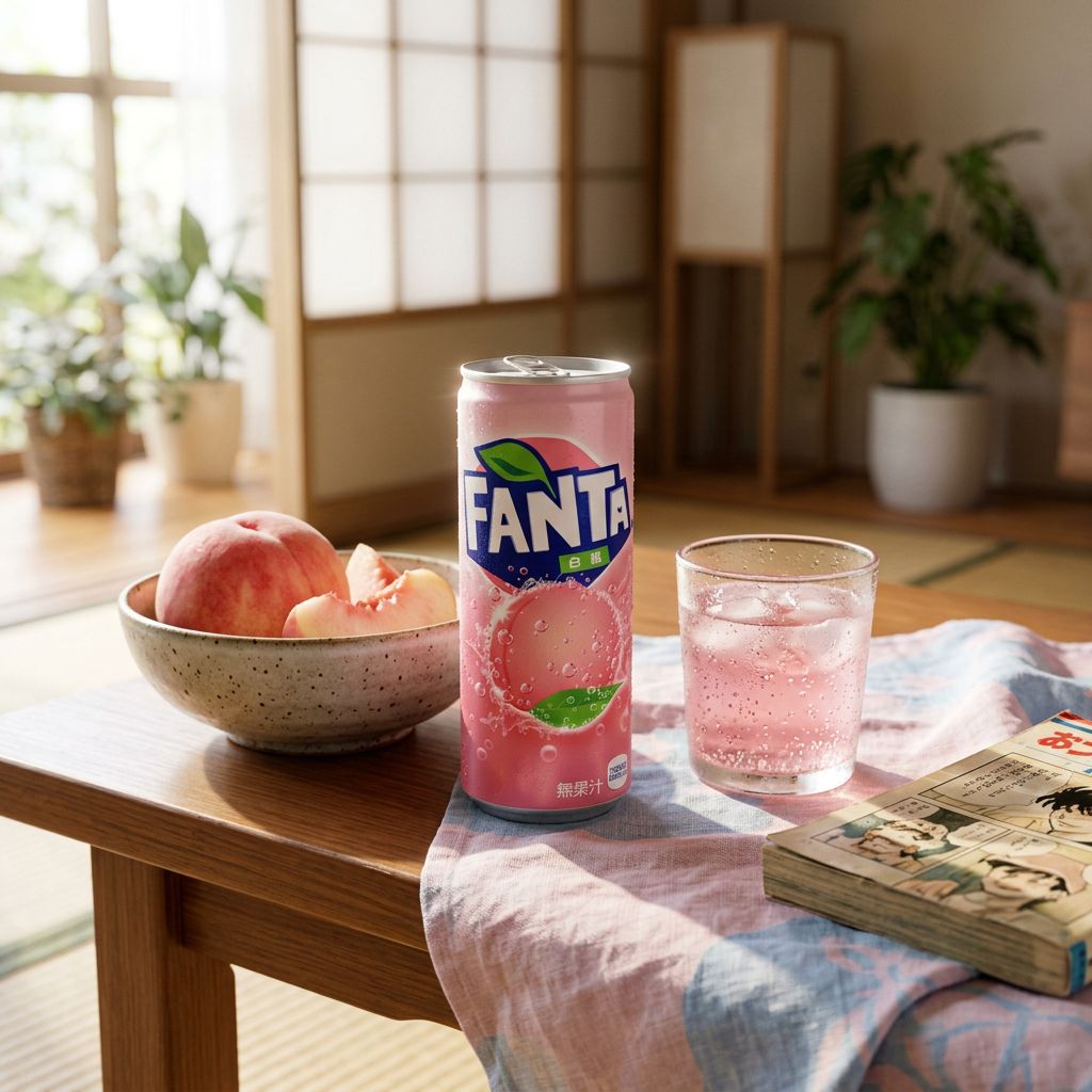 Fanta Japan White Peach Big