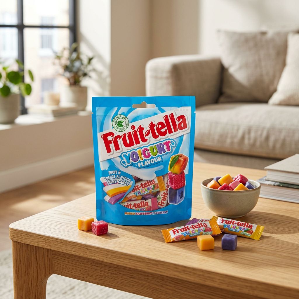 Fruit-Tella Yoghurt Smaak Taai Snoep