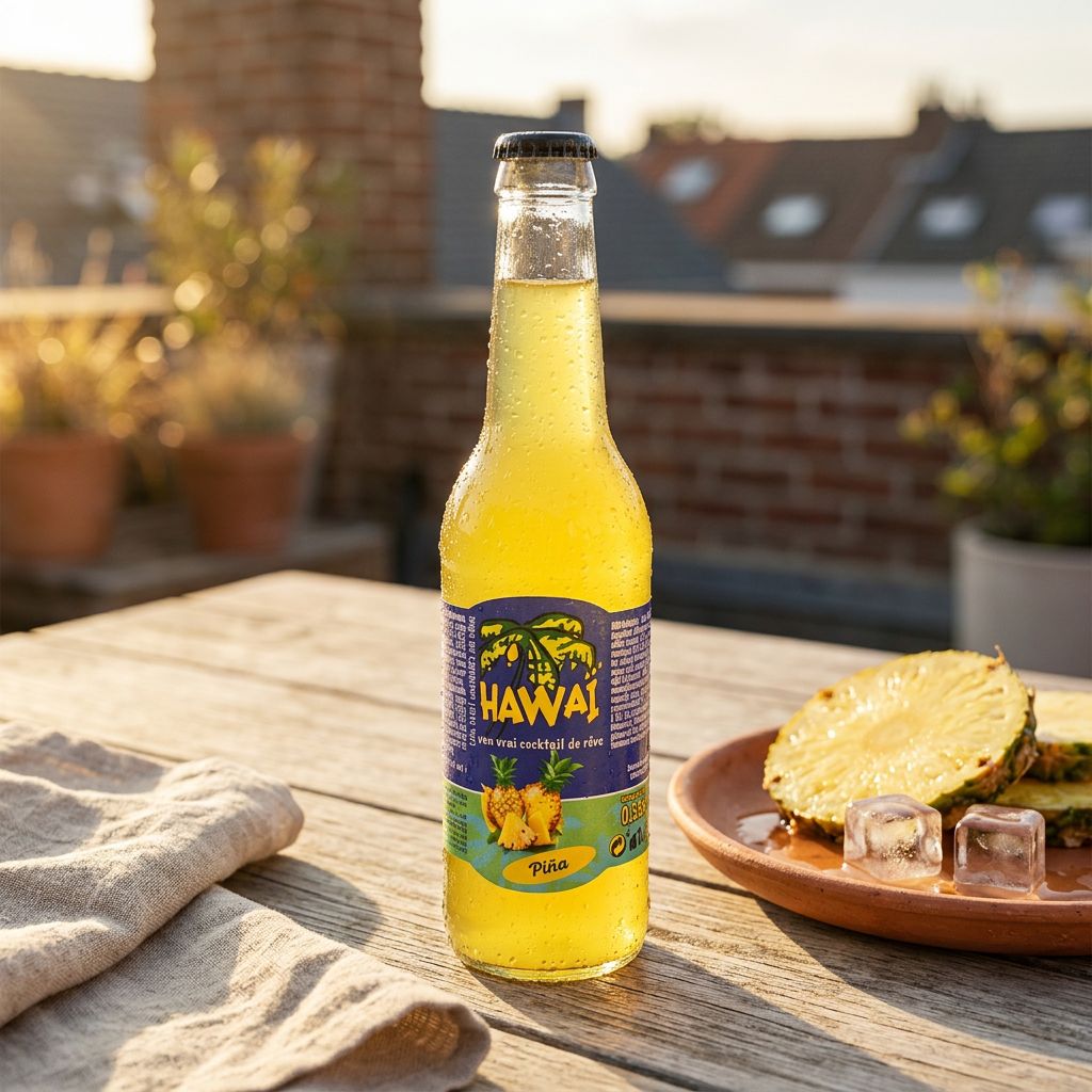 Hawaï Glass Bottle Pineapple
