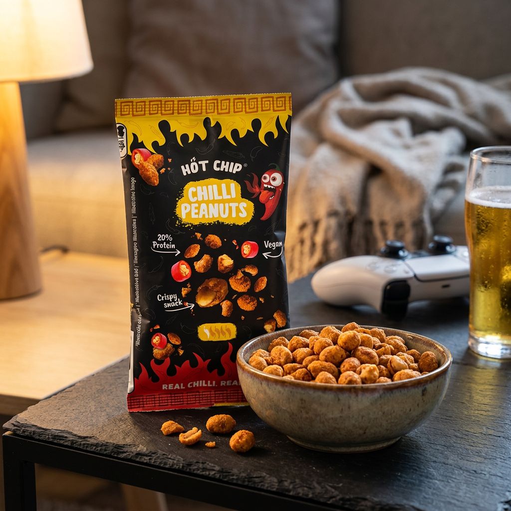 Hot Chip Peanuts Chilli