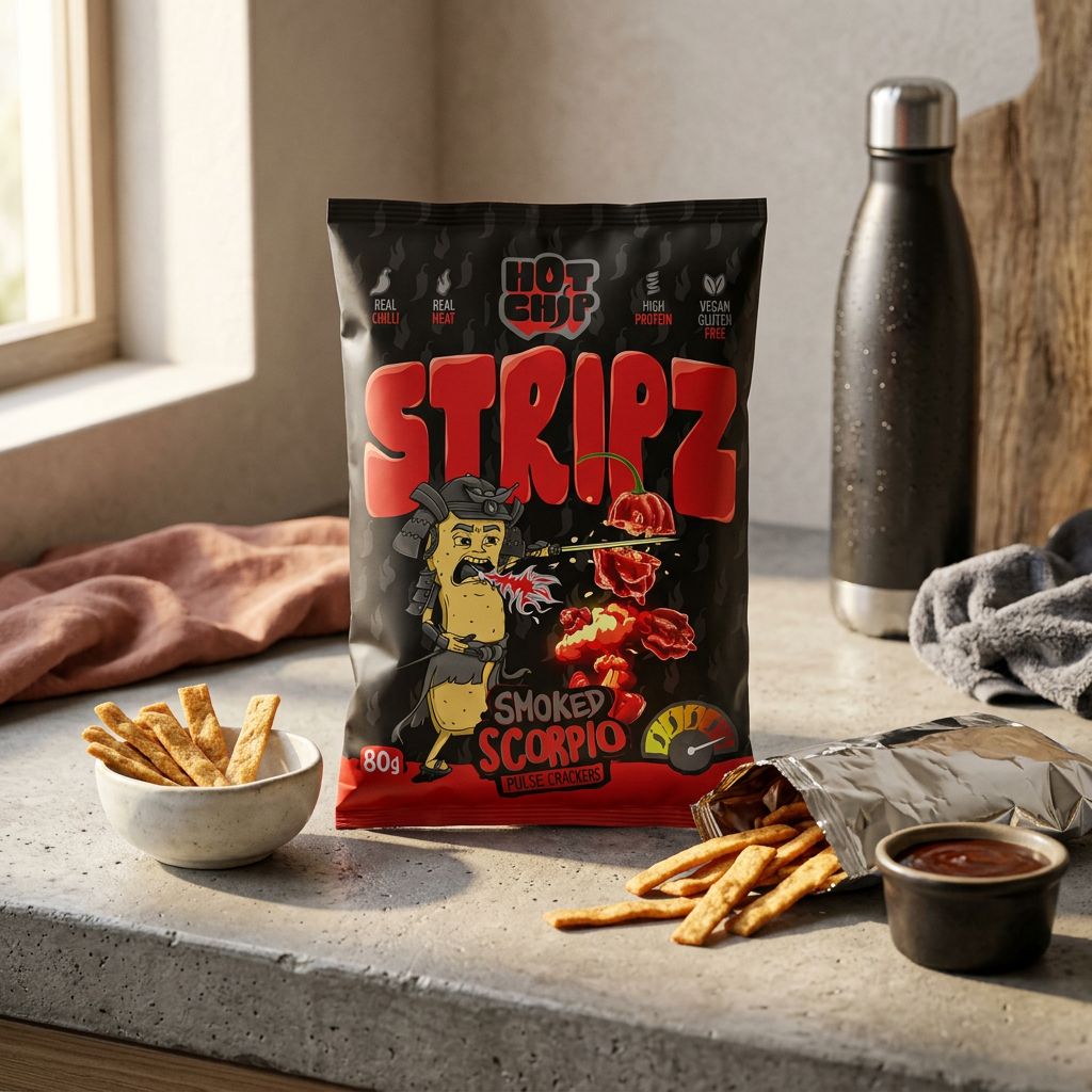 Hot Chip Stripz Gerookte Schorpioen