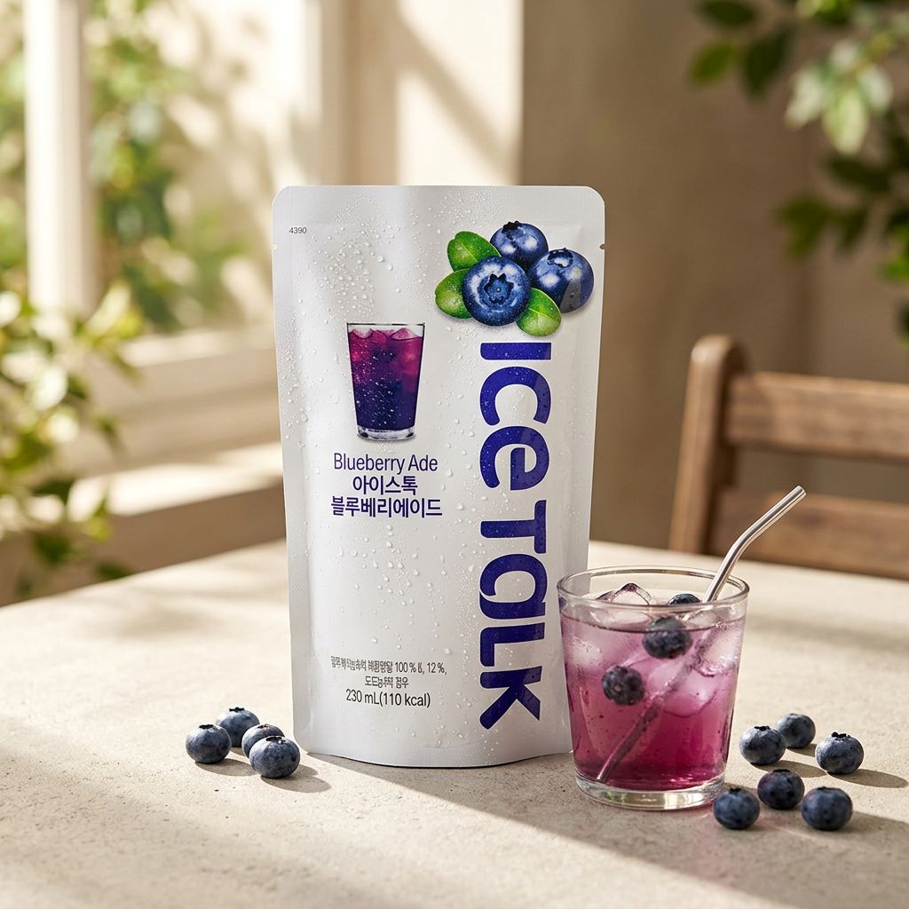 Ice Talk Blueberry Ade