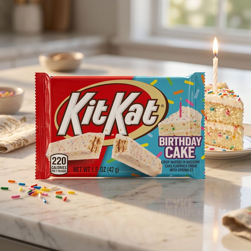 Kit Kat Birthday Cake