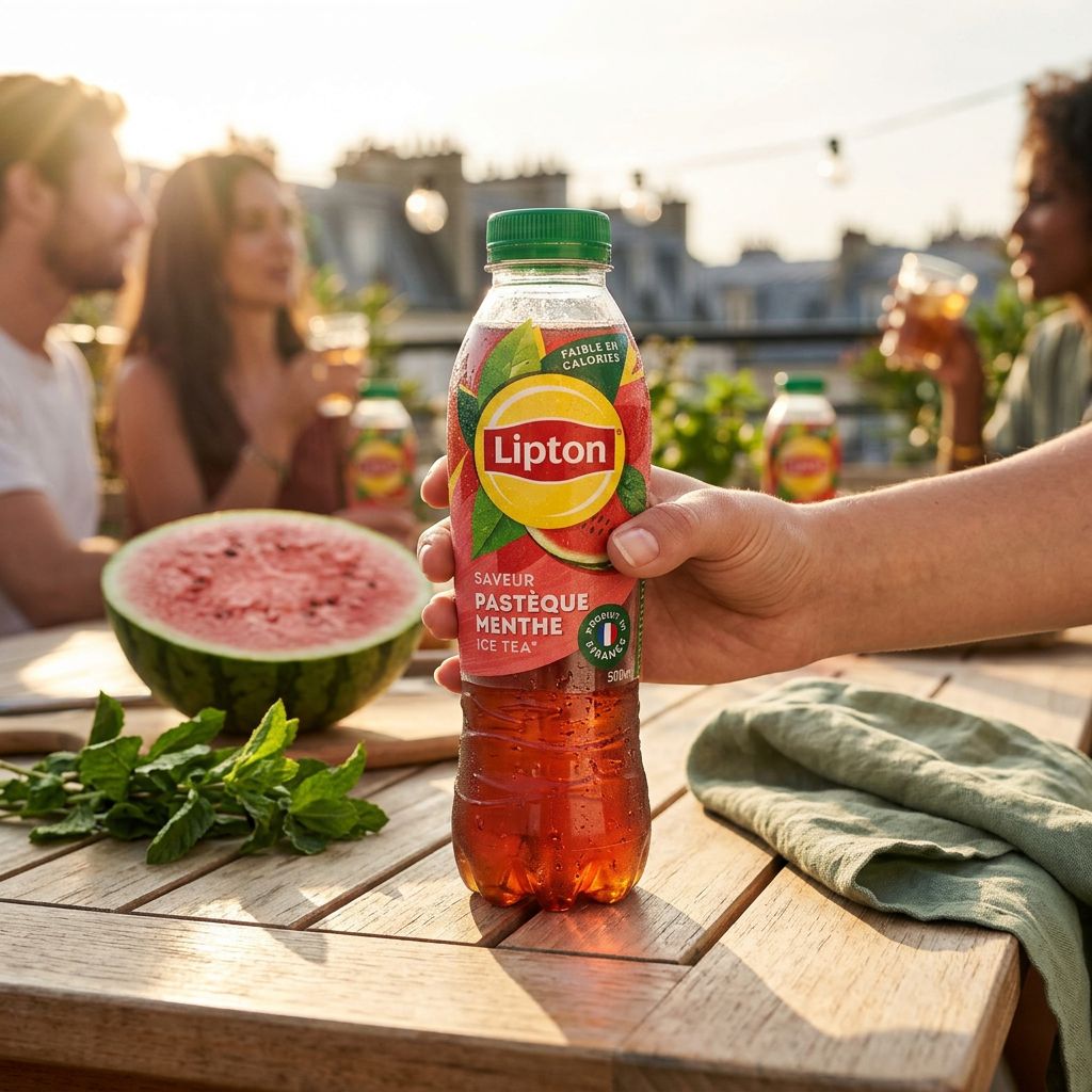 Lipton Ice Tea Bottle Watermelon Mint