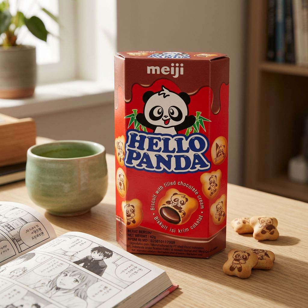 Meiji Hello Panda Chocolate