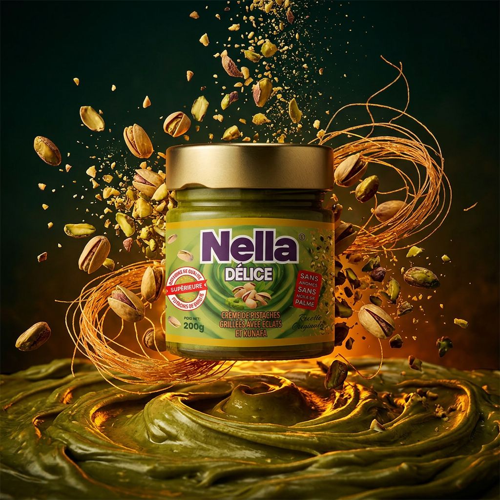 Nella Délice Roasted Pistachio Spread With Kadaif