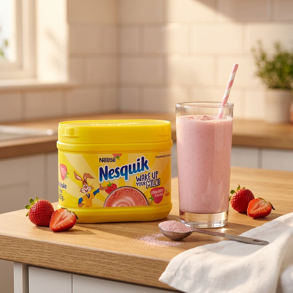 Nesquik Milkshake Mix Strawberry