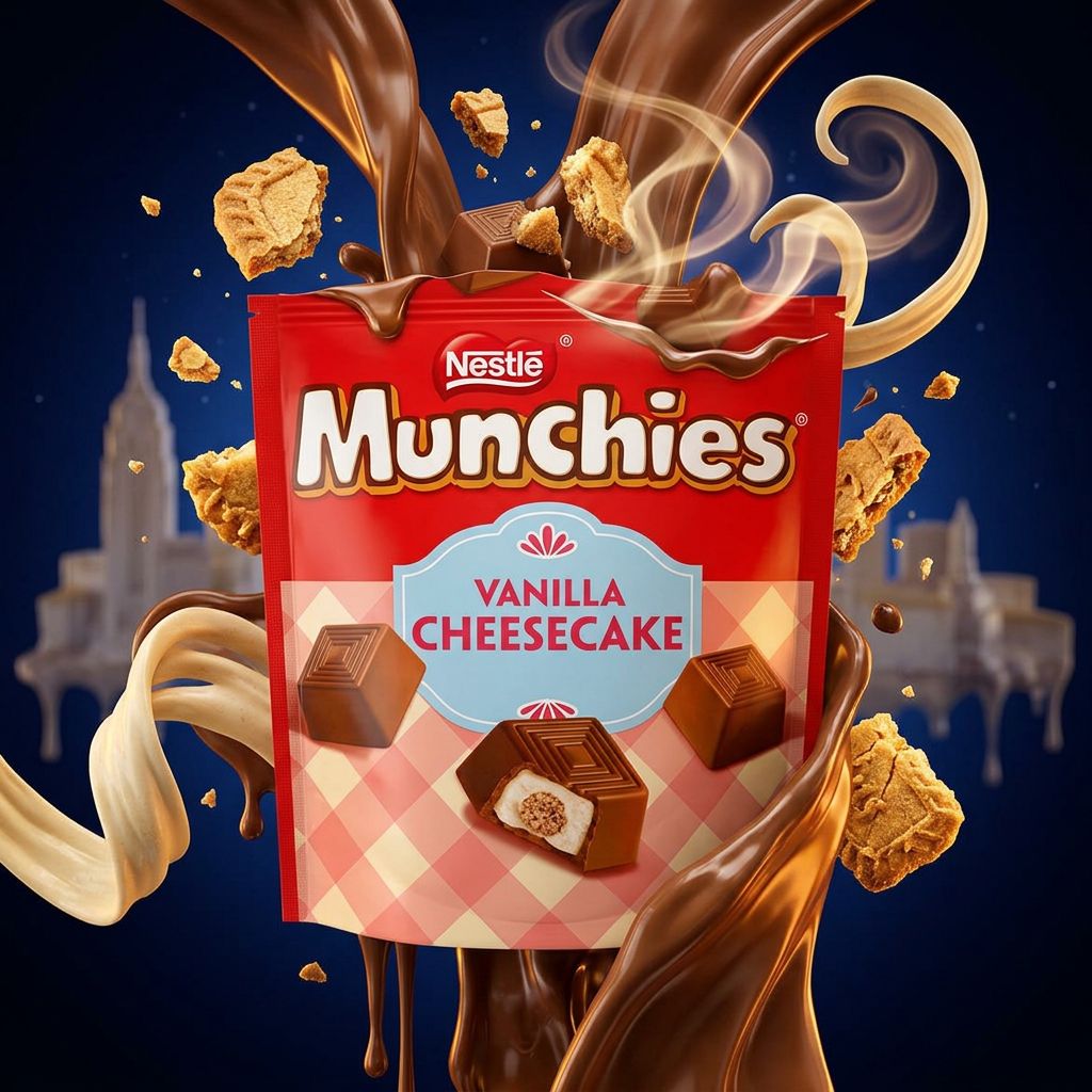 Nestle Munchies Vanille Cheesecake Zakje