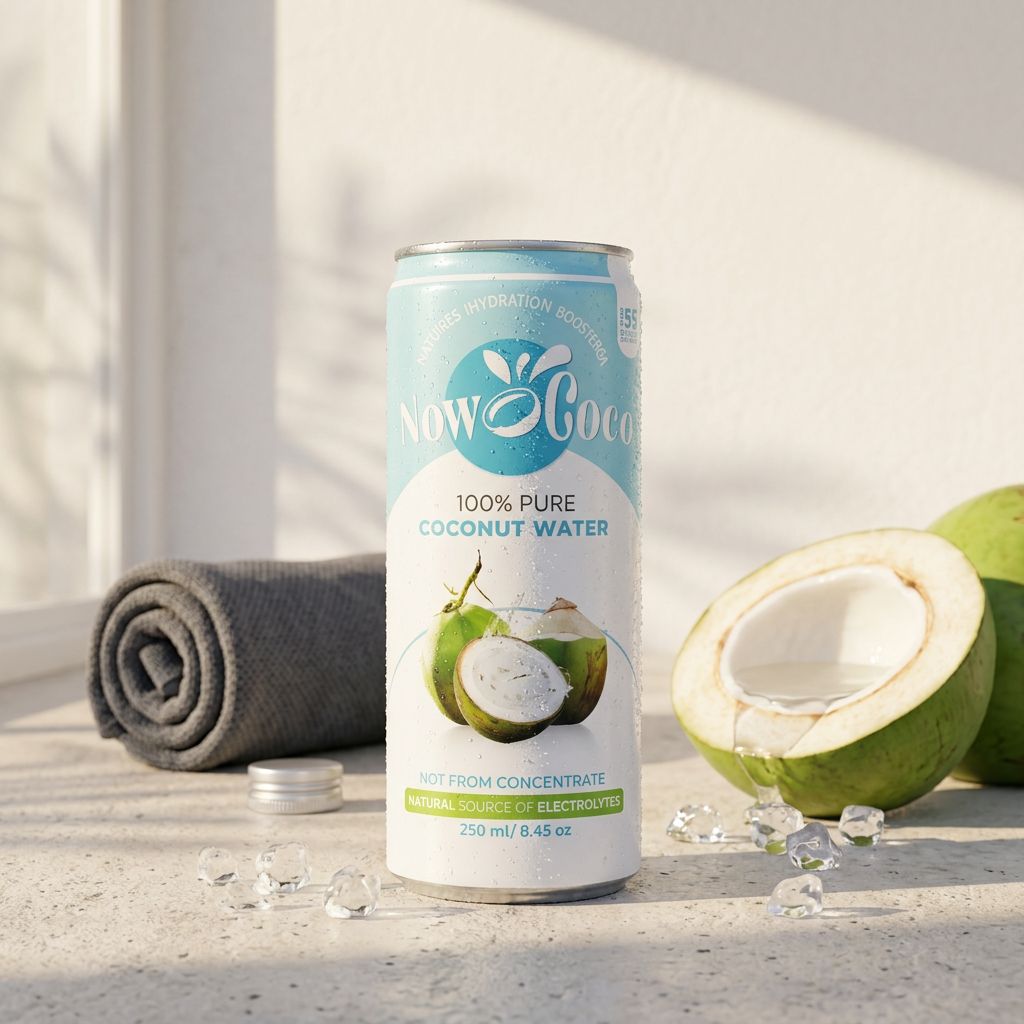 Now Coco Pure Coconut Water