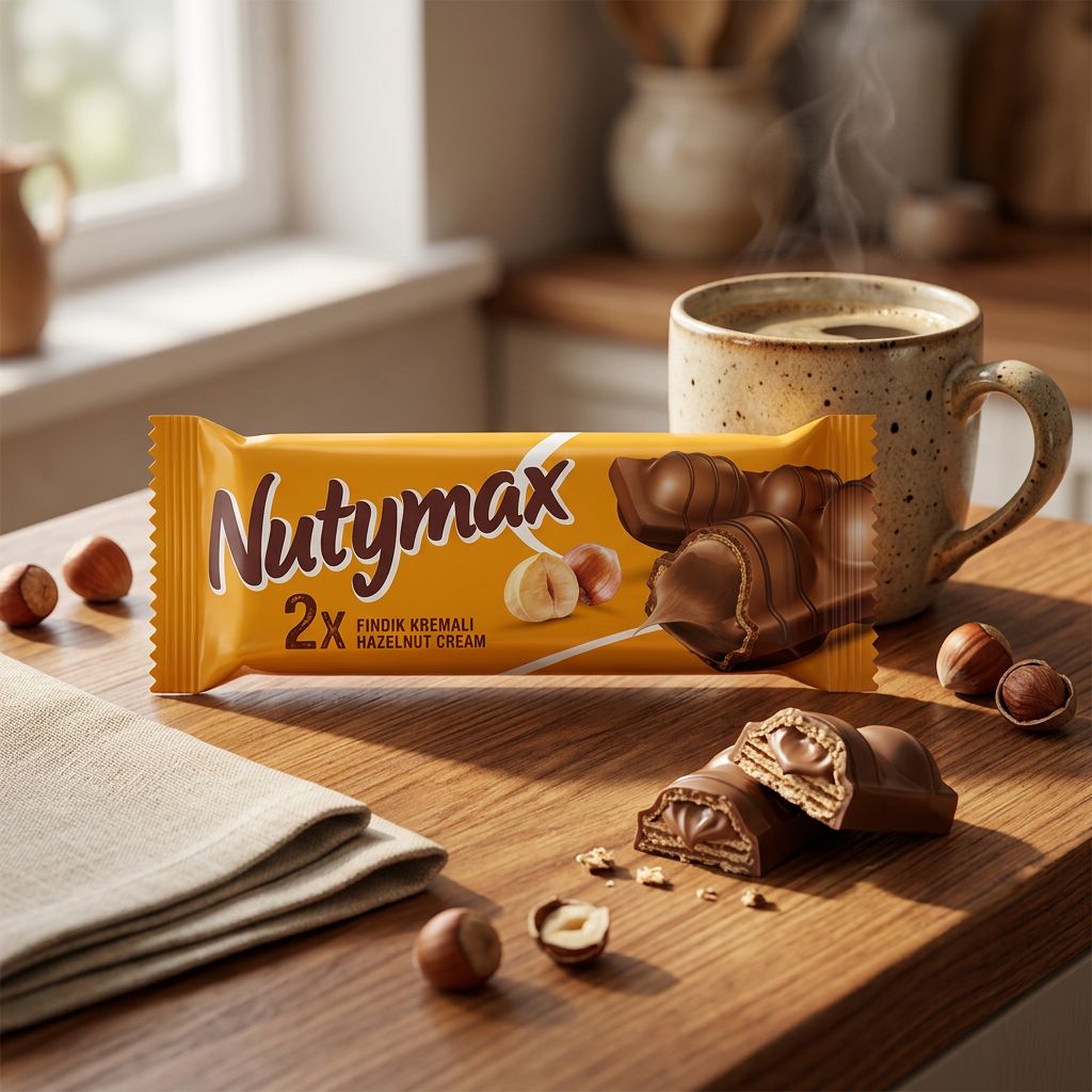 Nutymax Hazelnootcrème Chocoladewafel