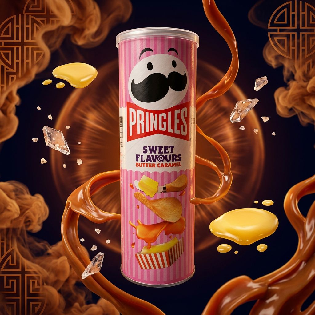 Pringles Chips  Butter Caramel