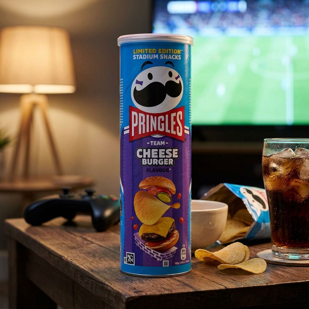 Pringles Stadium Snacks Cheese Burger