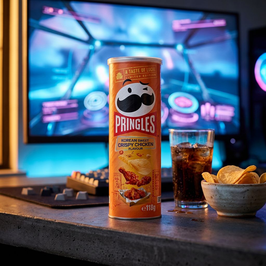 Pringles Sweet N' Spicy Koreaanse gebakken kip