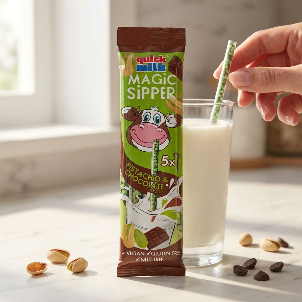 Quick Milk Magic Sipper Pistachio & Chocolate