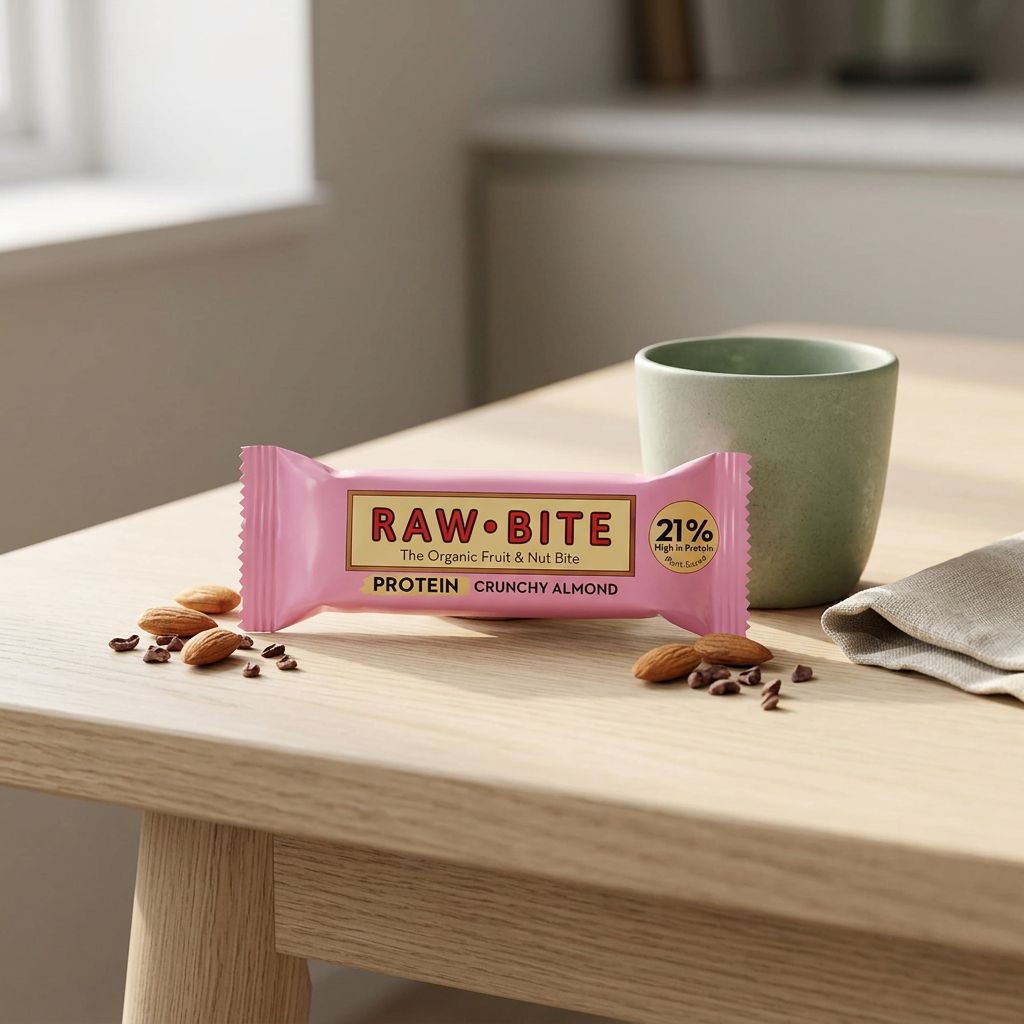 Rawbite Organic Protein Crunchy Almond