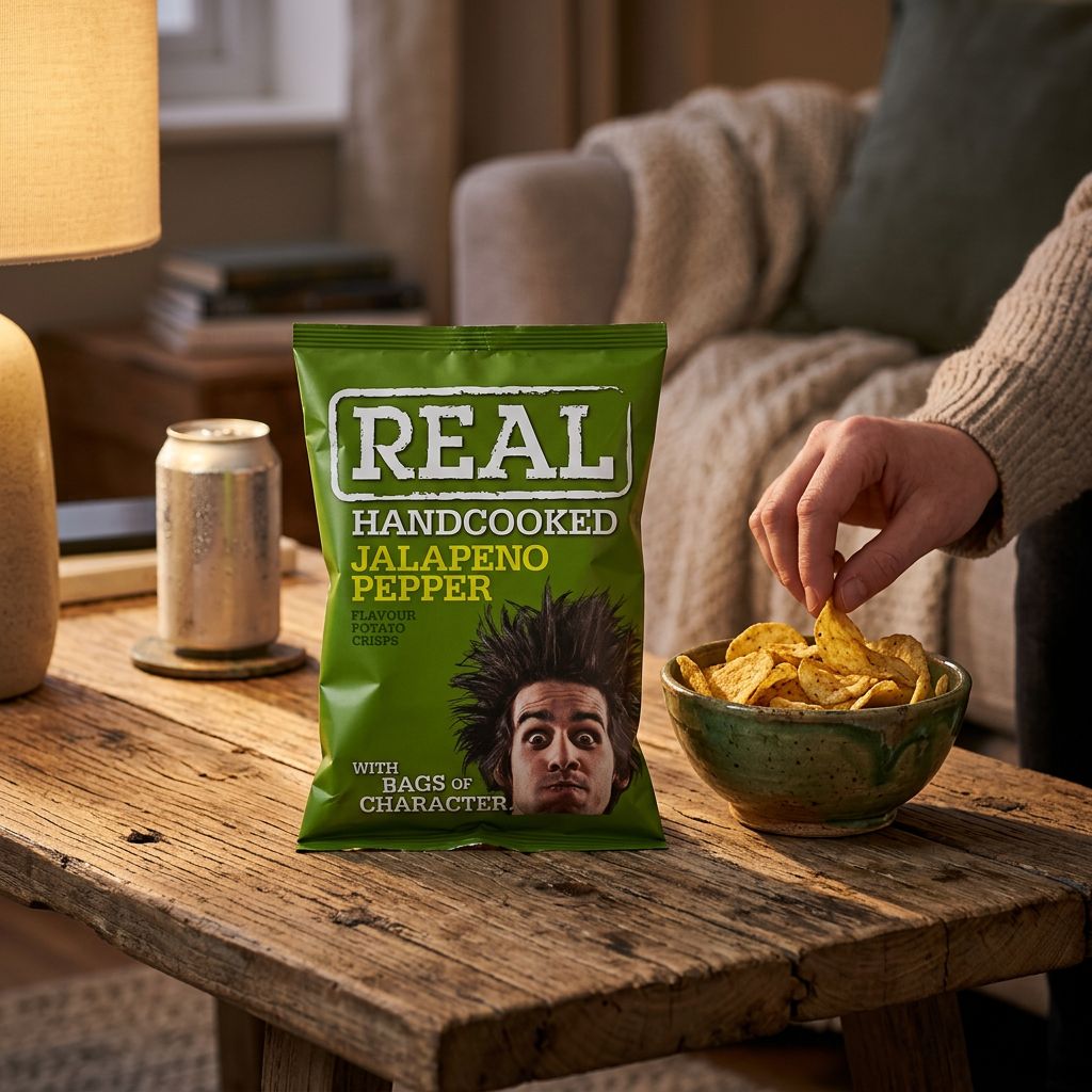 Echte knapperige jalapeno
