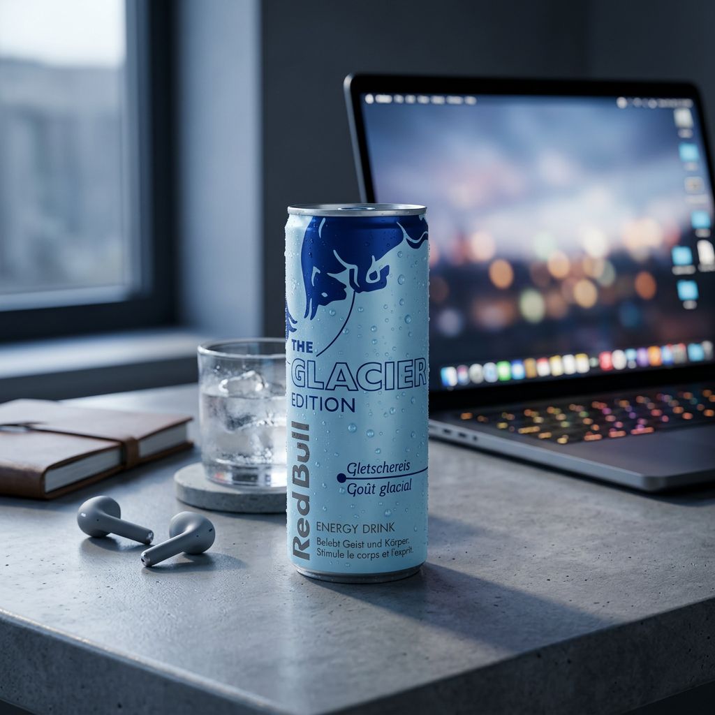 Red Bull Energy Drink Glacier Edition