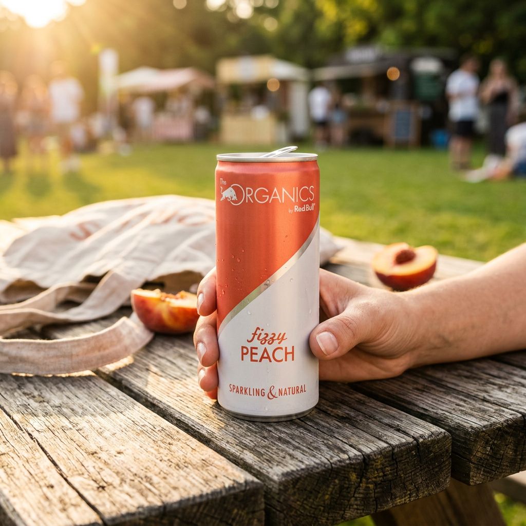 <tc>Red Bull</tc> Biologische bruisende perzik