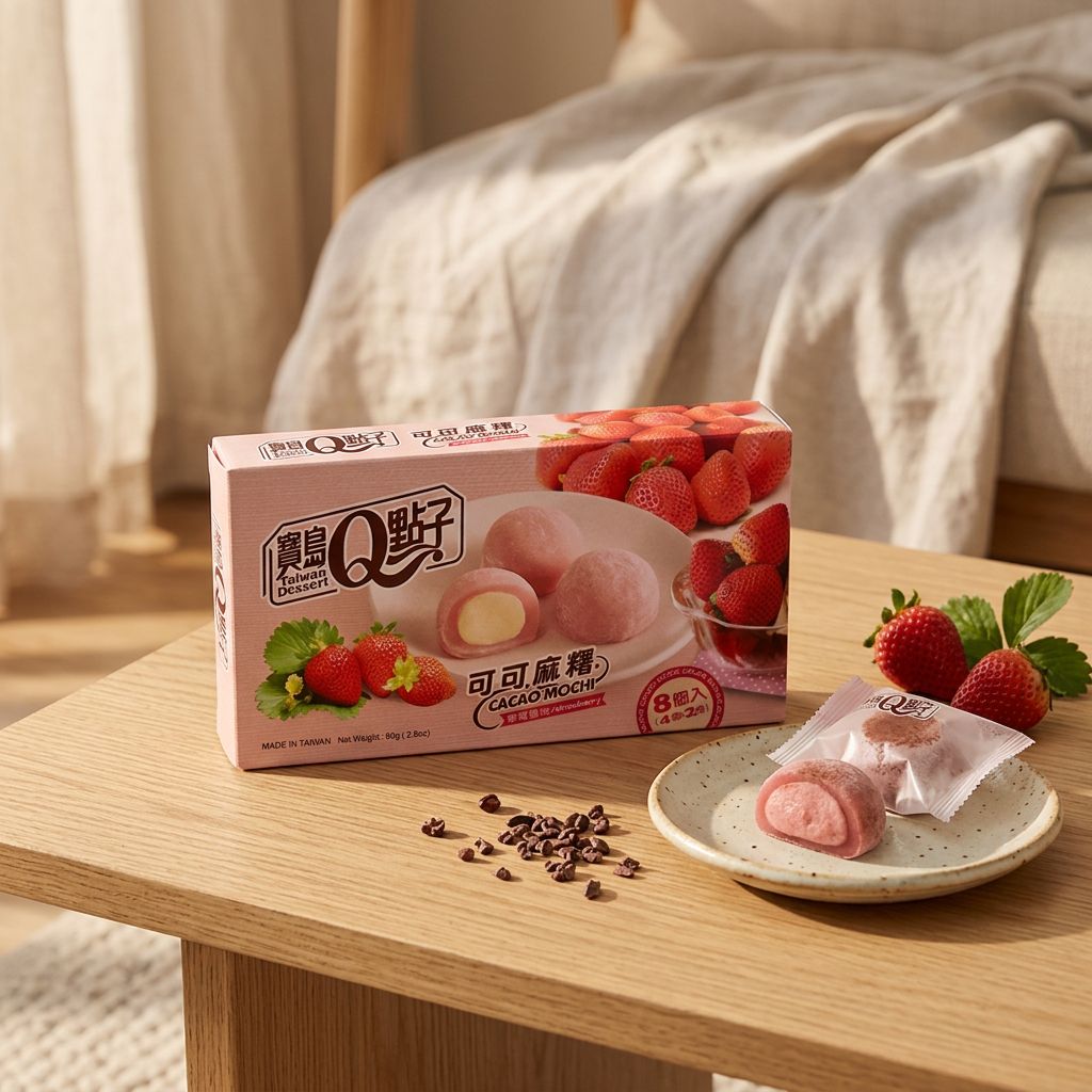 Royal Family Cacao Mochi Strawberry Box