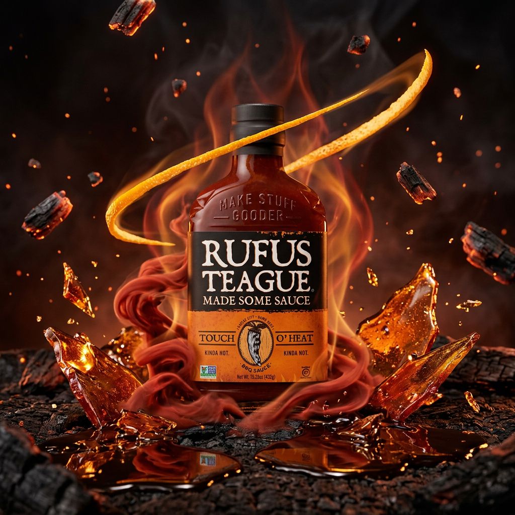 Rufus Teague BBQ Sauce Touch O'Heat