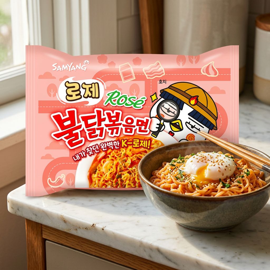 Samyang Ramen Hot Chicken Buldak Rosé