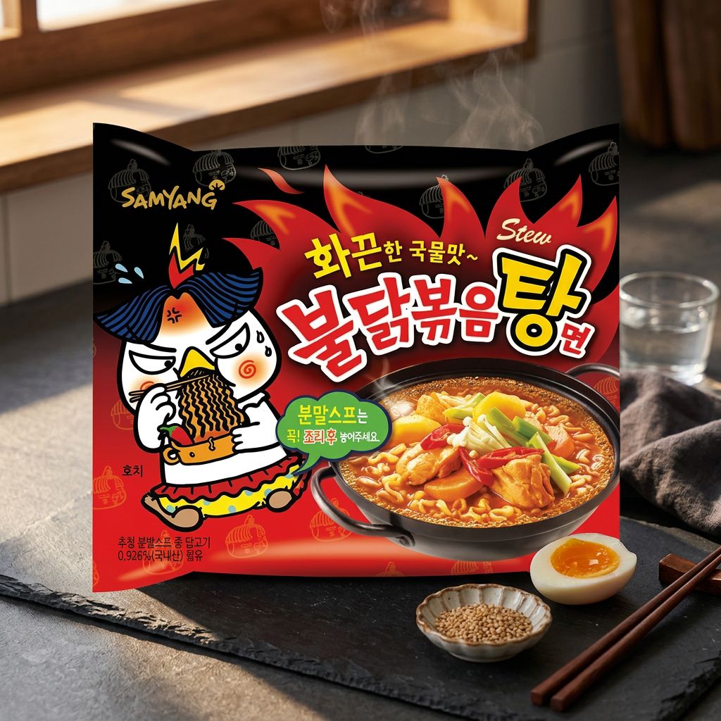 Samyang Ramen Hot Chicken Stew