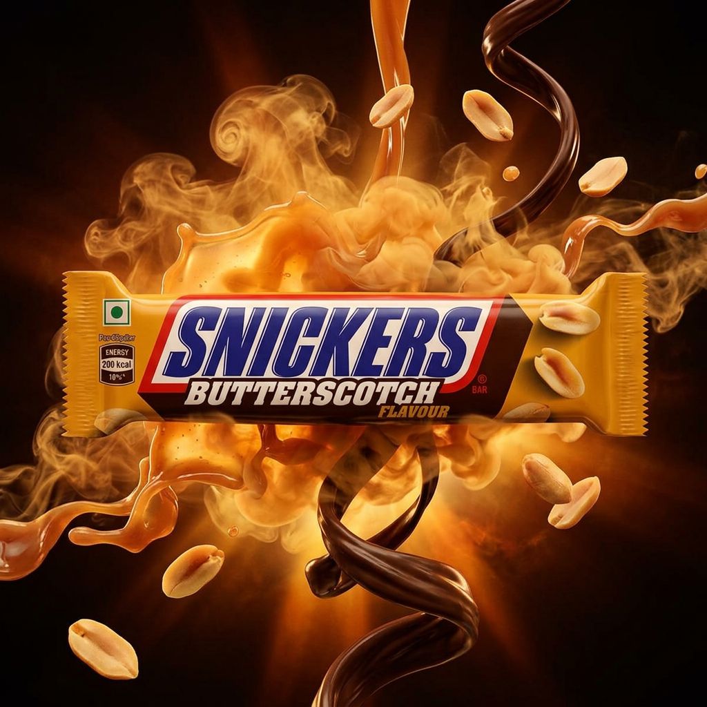 Snickers Butterscotch, barre chocolatée américaine saveur caramel au beurre, édition US, disponible sur My American Shop