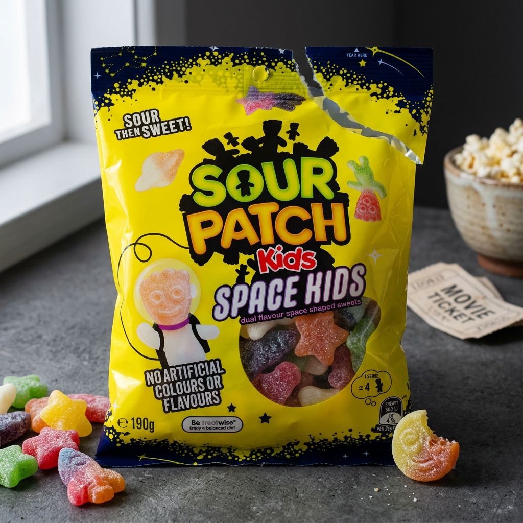 Sour Patch Kids Space Kids Groot
