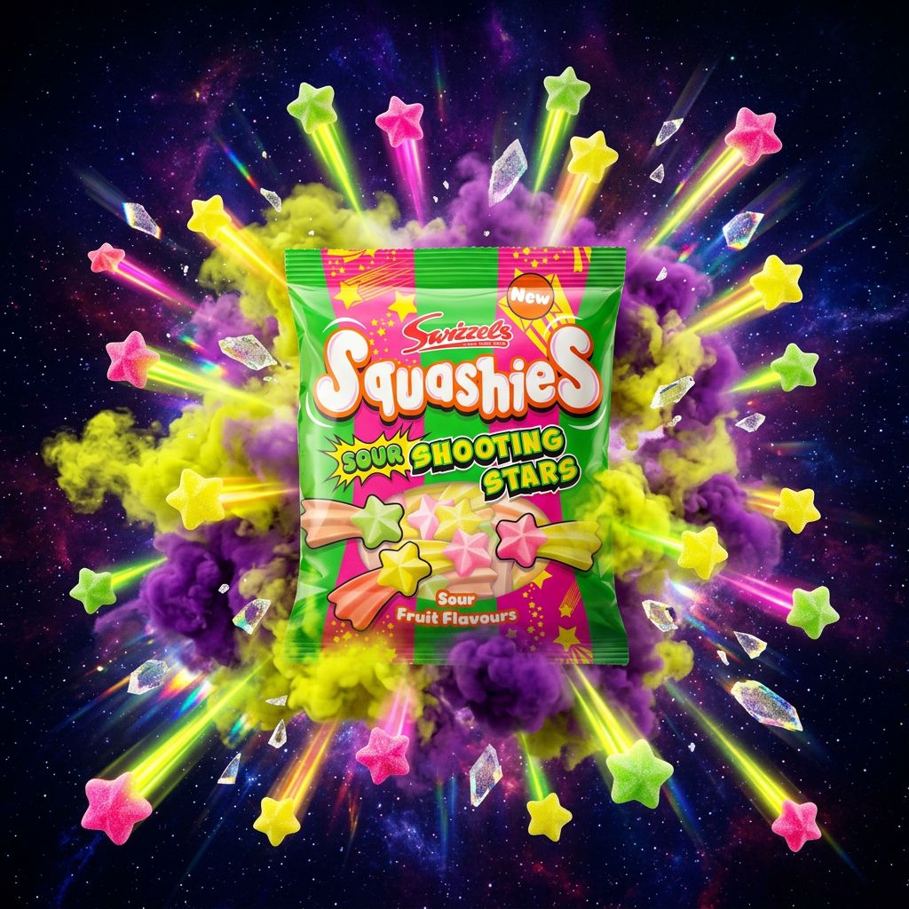 Swizzels Squashies Zuur Fruit Vallende Sterren