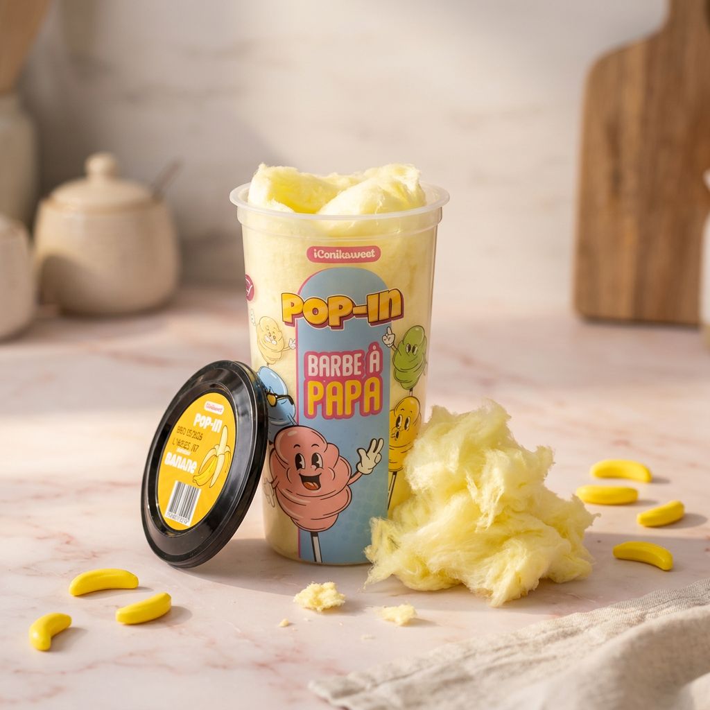 iConiksweet Pop In Cotton Candy Banana