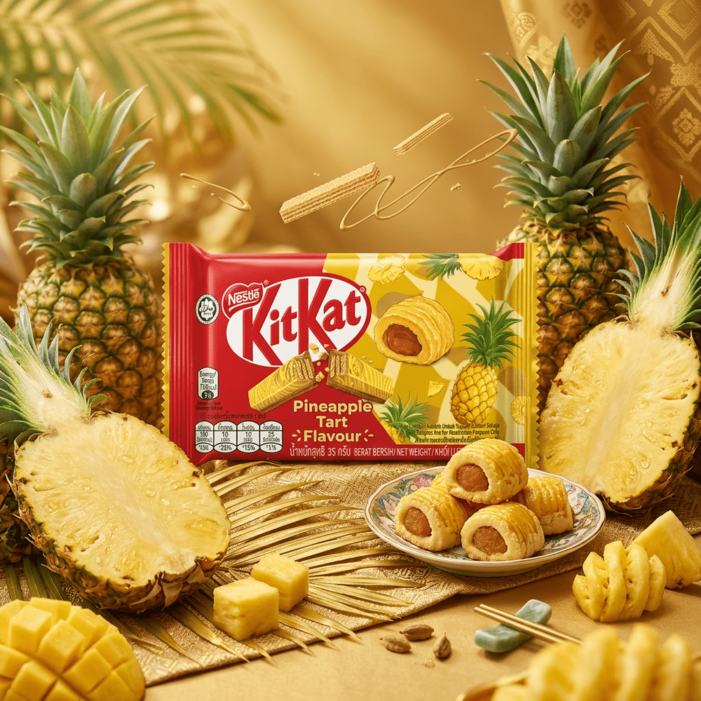 Kit Kat Pineapple Tart