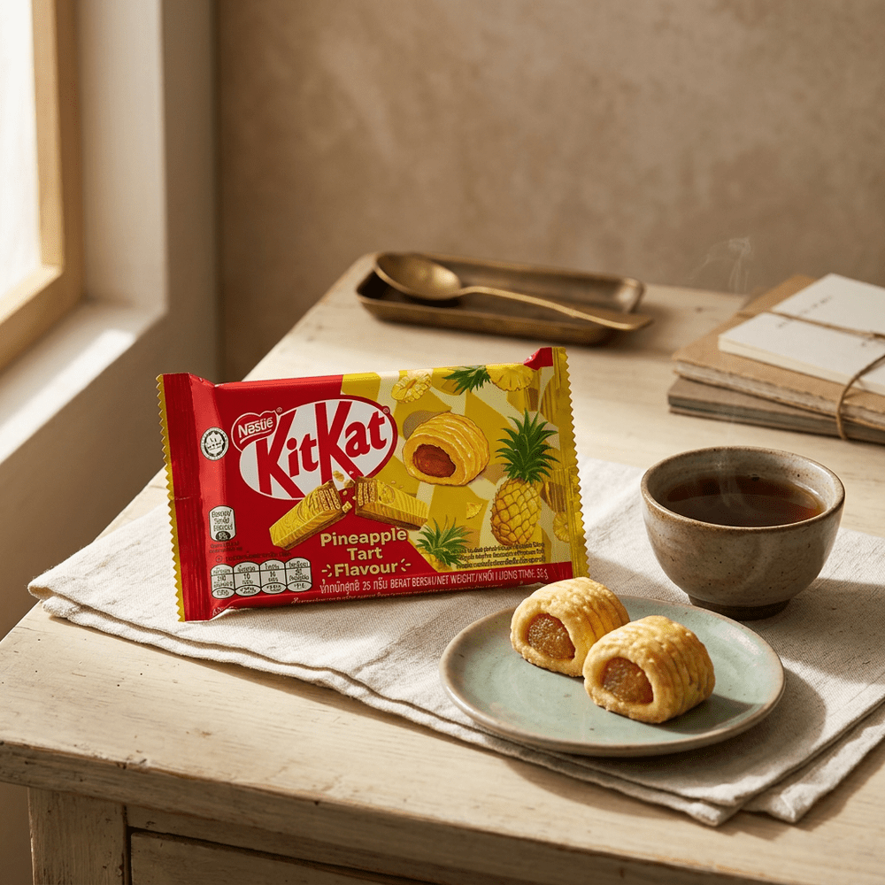 Kit Kat Pineapple Tart