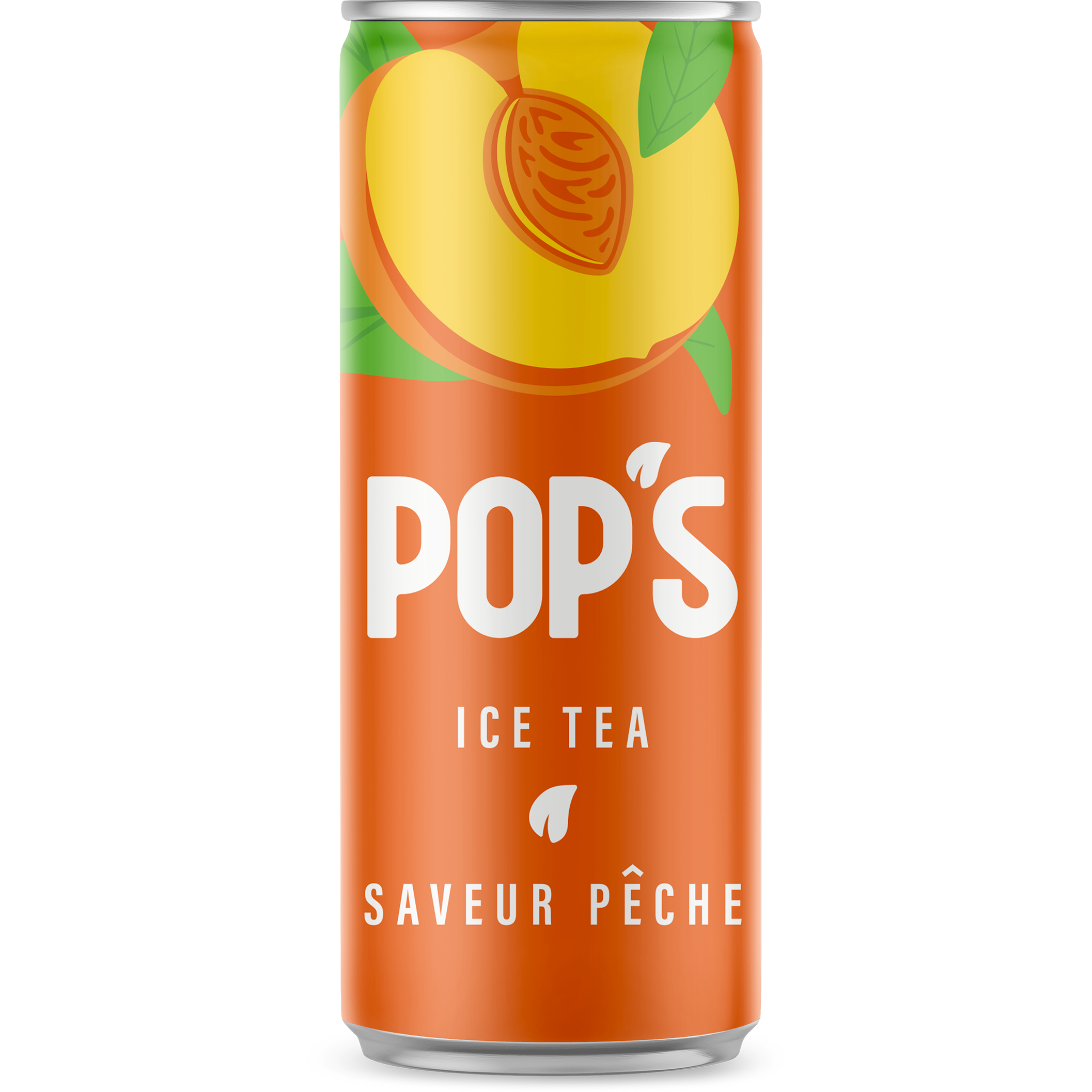 Pop's Ice Tea perzikblikje