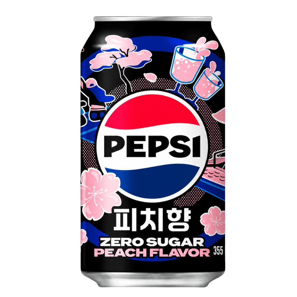 Pepsi Zero Sugar-perzik