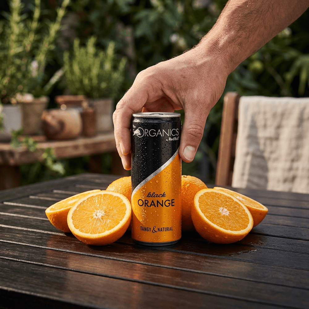 Red Bull Organics Black Orange